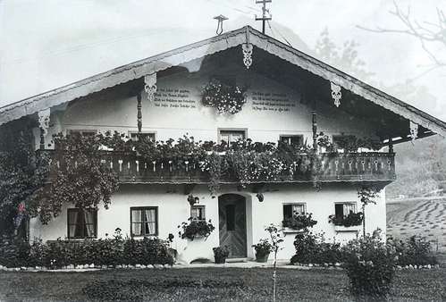 Außenansicht früher Außenansicht früher - Landhaus in 83334 Inzell mit 294m² kaufen