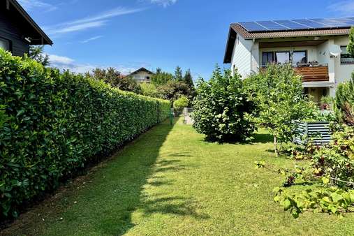 hier entsteht die Einfahrt hier entsteht die Einfahrt - Grundstück in 83342 Tacherting mit 752m² kaufen