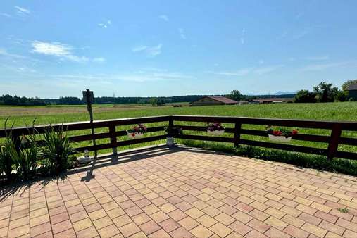 Ausblick nach Südosten - Doppelhaushälfte in 83349 Palling mit 100m² kaufen