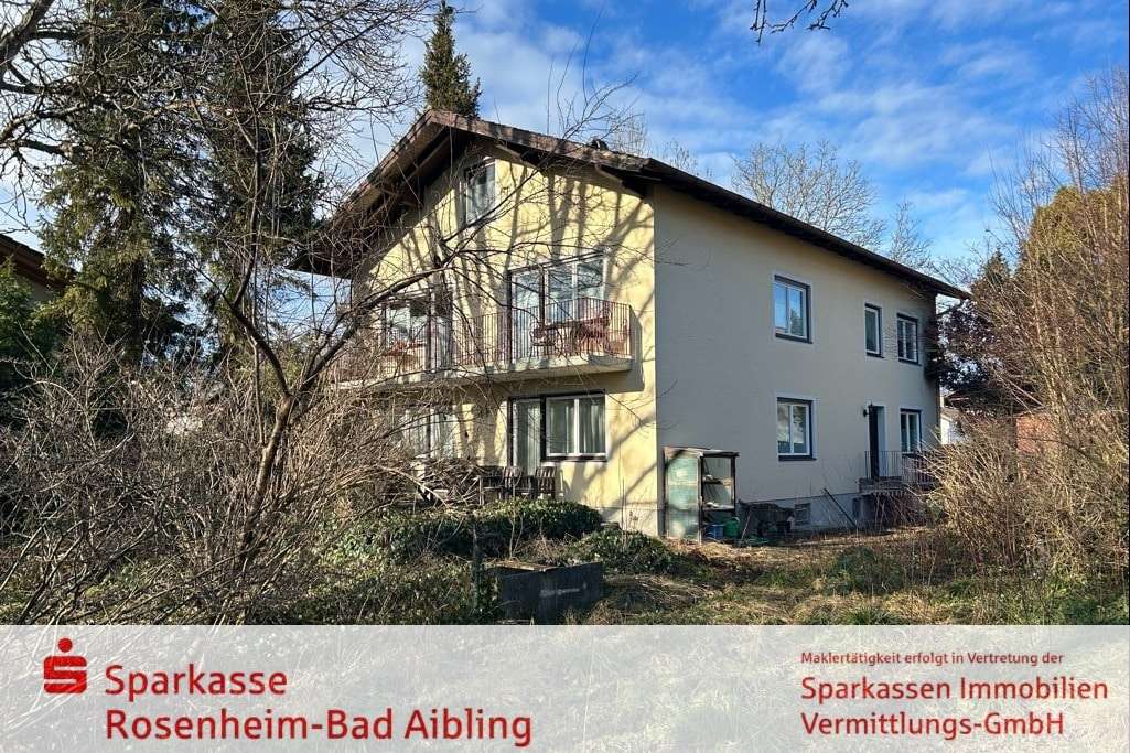 Südost-Ansicht - Zweifamilienhaus in 83026 Rosenheim mit 200m² kaufen