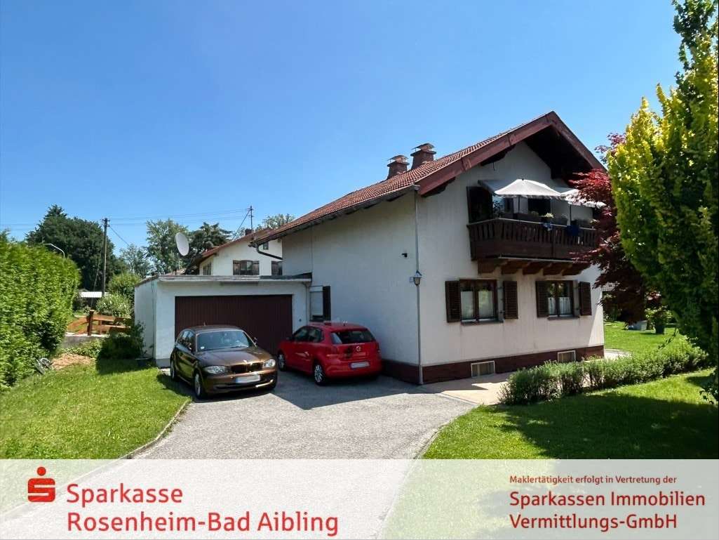 Außenansicht Außenansicht - Zweifamilienhaus in 83064 Raubling mit 108m² kaufen