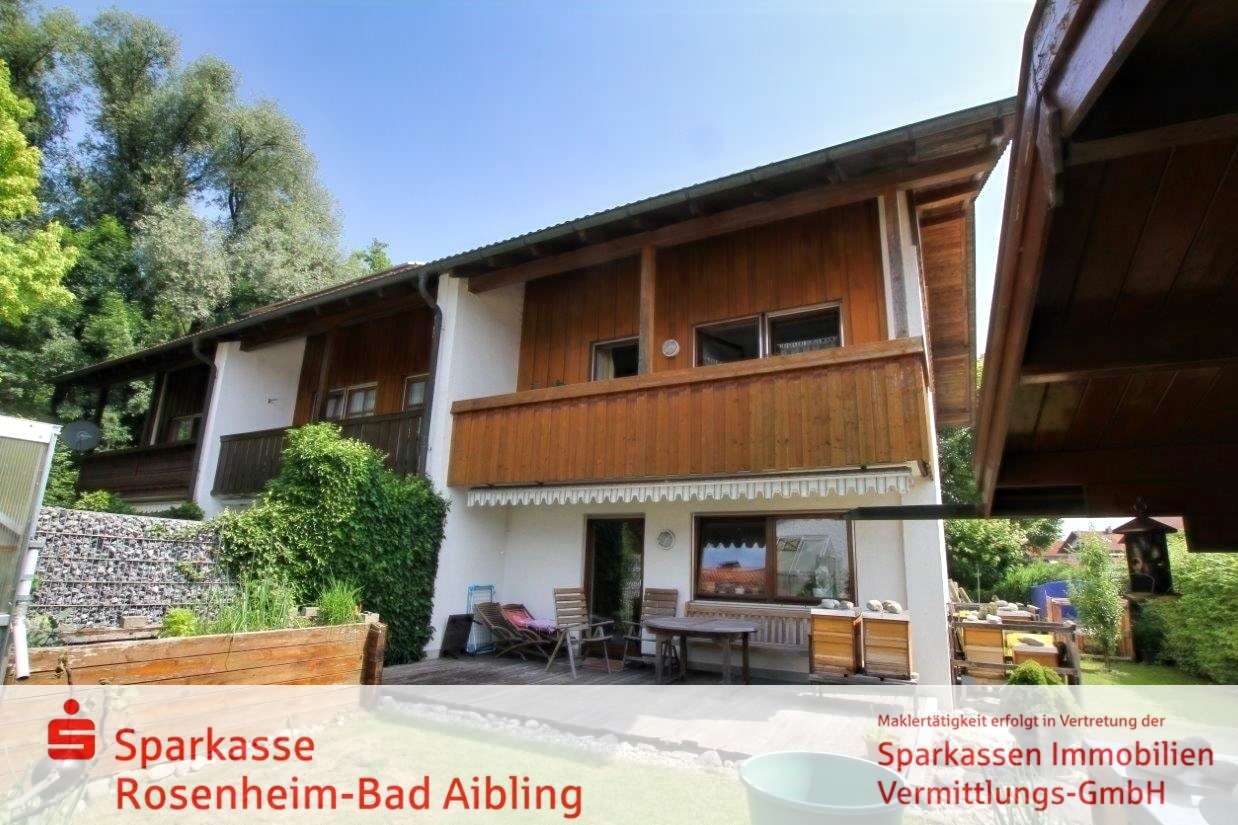 Außenansicht - Reiheneckhaus in 83109 Großkarolinenfeld mit 135m² kaufen