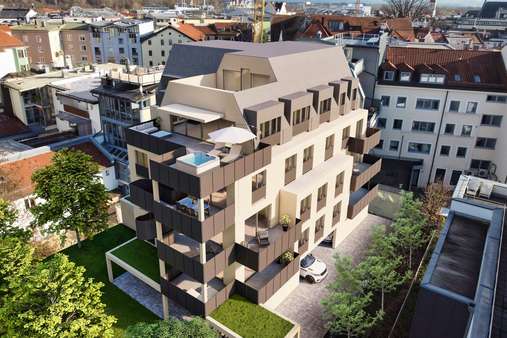 Visualisierung - Maisonette-Wohnung in 83022 Rosenheim mit 124m² kaufen