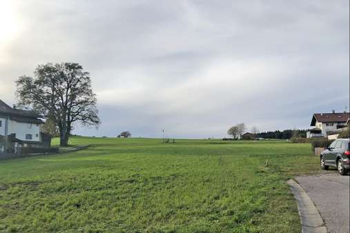 Blick nach Westen - Grundstück in 83139 Söchtenau mit 744m² kaufen