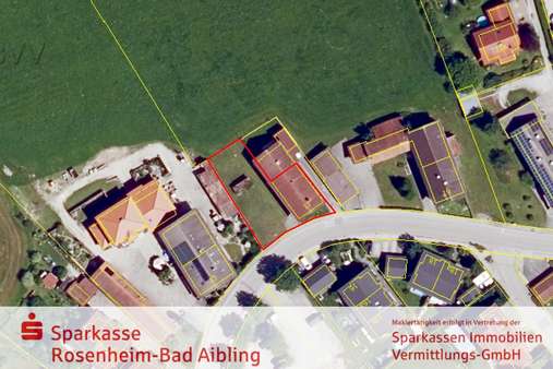 Ansicht (Bayerische Vermessungsverwaltung 2024, geoportal.bayern.de) - Grundstück in 83109 Großkarolinenfeld mit 469m² kaufen