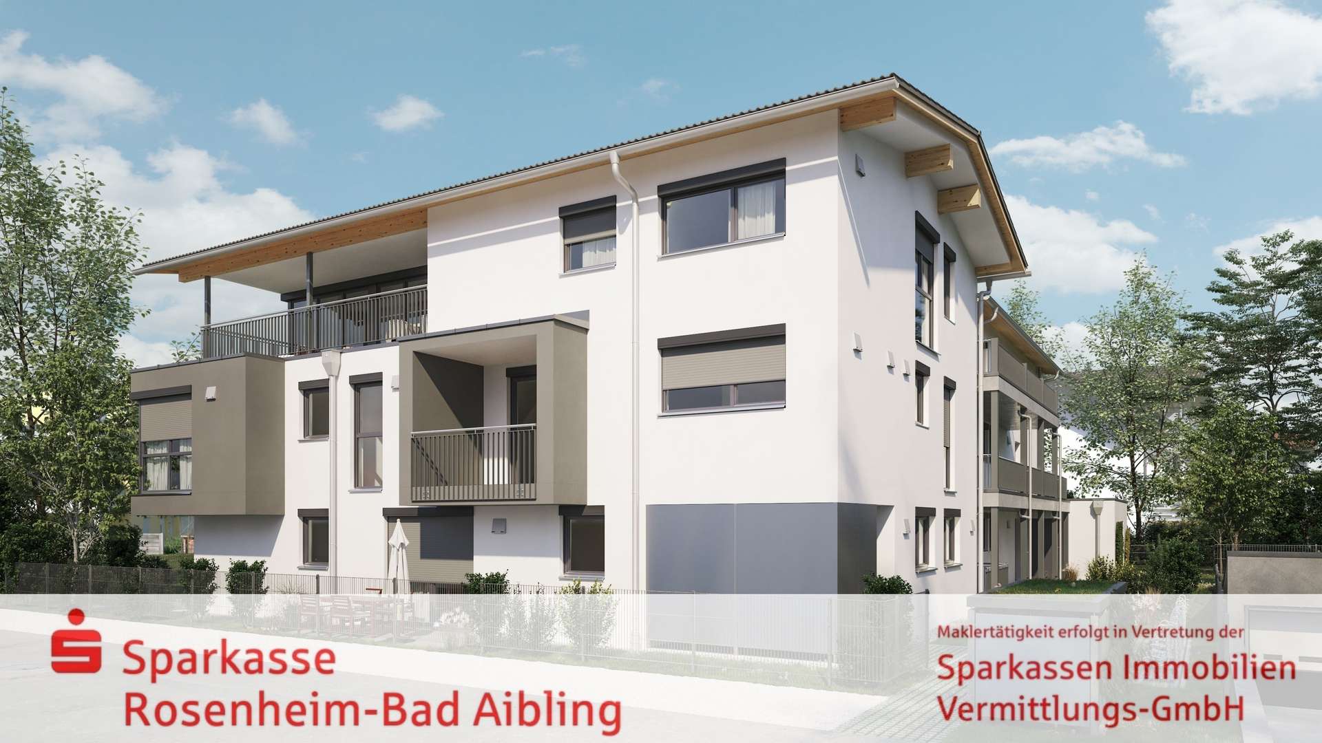 Ansicht_SüdOst - Erdgeschosswohnung in 83043 Bad Aibling mit 50m² kaufen