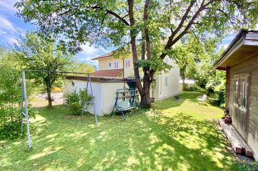 Garten mit Gartenhäuschen - Einfamilienhaus in 84494 Neumarkt-Sankt Veit mit 140m² kaufen