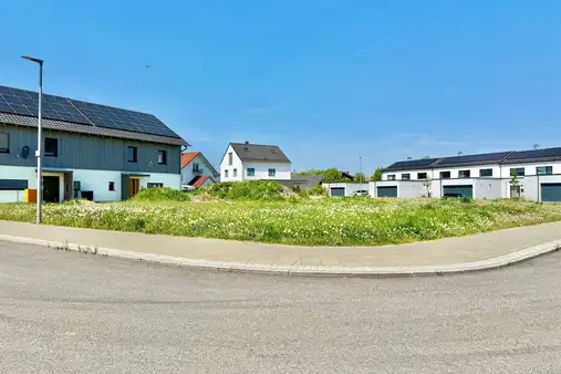 Ruhiges Baugrundstück für ein Einfamiilienhaus