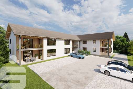 Außenansicht - Etagenwohnung in 84140 Gangkofen mit 99m² kaufen