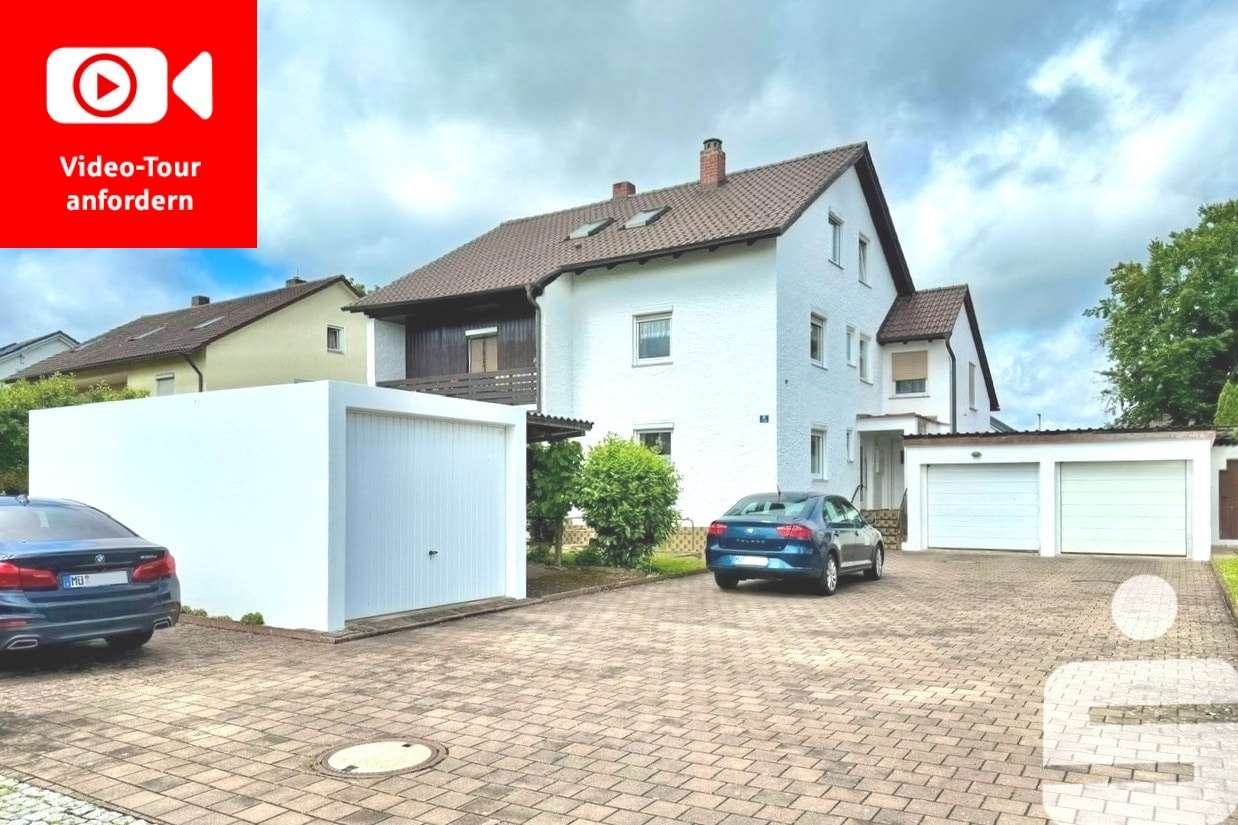 Blick aufs Haus Blick aufs Haus - Dachgeschosswohnung in 84453 Mühldorf mit 57m² kaufen