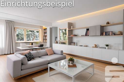 Wohnzimmer Wohnzimmer - Etagenwohnung in 84524 Neuötting mit 81m² kaufen