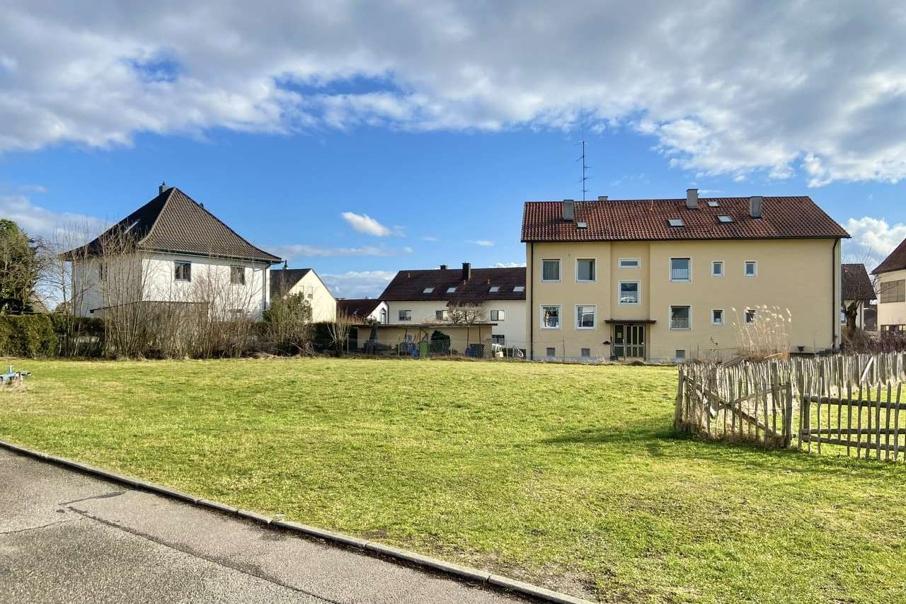 Blick von Norden - Grundstück in 84453 Mühldorf mit 841m² kaufen