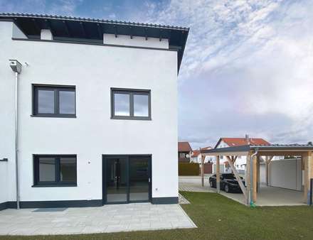 Hausansicht Süden - Reiheneckhaus in 84478 Waldkraiburg mit 150m² kaufen