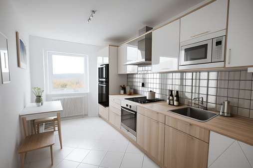 Wohnbeispiel Küche 2 - Zweifamilienhaus in 84576 Teising mit 240m² kaufen