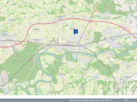 Bild aus Kartenansicht - Grundstück in 84453 Mühldorf mit 685m² kaufen