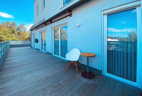 Terrasse - Etagenwohnung in 84478 Waldkraiburg mit 114m² kaufen