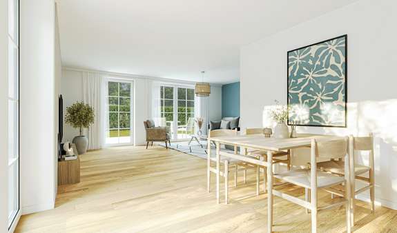 EG-Wohnraum EG-Wohnraum - Doppelhaushälfte in 83737 Irschenberg mit 144m² kaufen