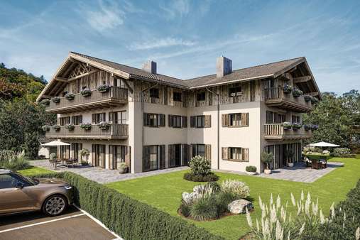 Außenansicht - Etagenwohnung in 83707 Bad Wiessee mit 130m² kaufen