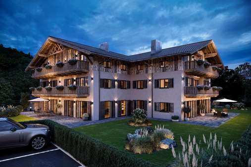 Außenansicht - Etagenwohnung in 83707 Bad Wiessee mit 130m² kaufen