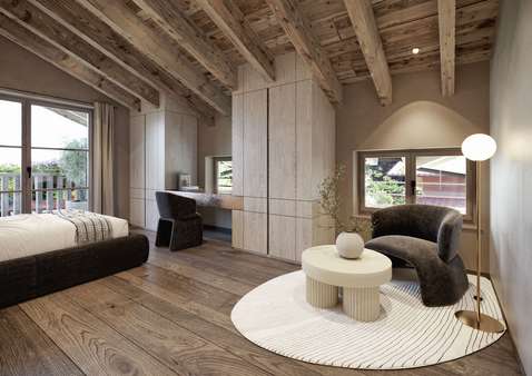 Innenansicht - Dachgeschosswohnung in 83707 Bad Wiessee mit 248m² kaufen
