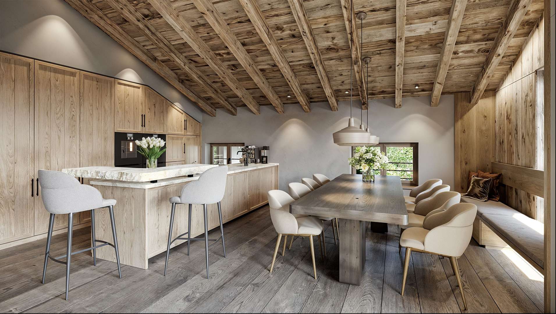 Innenansicht - Dachgeschosswohnung in 83707 Bad Wiessee mit 248m² kaufen