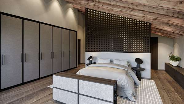Innenansicht - Dachgeschosswohnung in 83707 Bad Wiessee mit 248m² kaufen