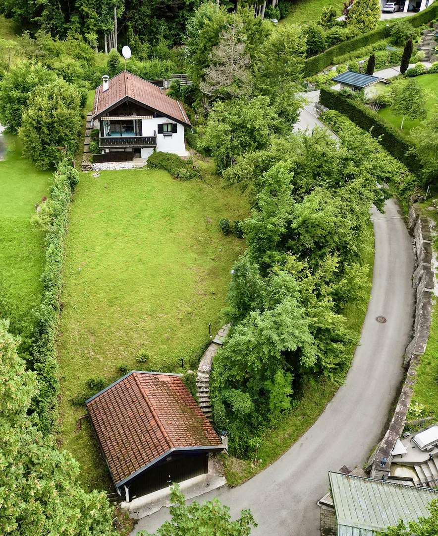 Luftbild Grundstück - Grundstück in 83684 Tegernsee mit 1190m² kaufen