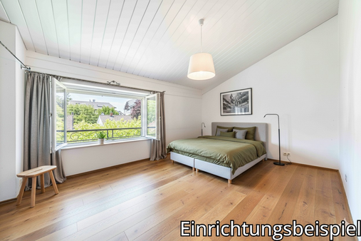 Schlafzimmer im Obergeschoss Schlafzimmer im Obergeschoss - Einfamilienhaus in 83734 Hausham mit 130m² kaufen