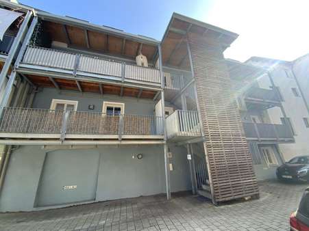 Hausansicht Innenhof - Maisonette-Wohnung in 83512 Wasserburg mit 83m² kaufen