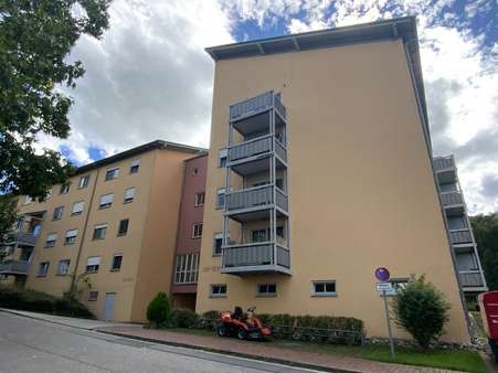 Blick auf die Wohnanlage - Etagenwohnung in 83512 Wasserburg mit 72m² kaufen
