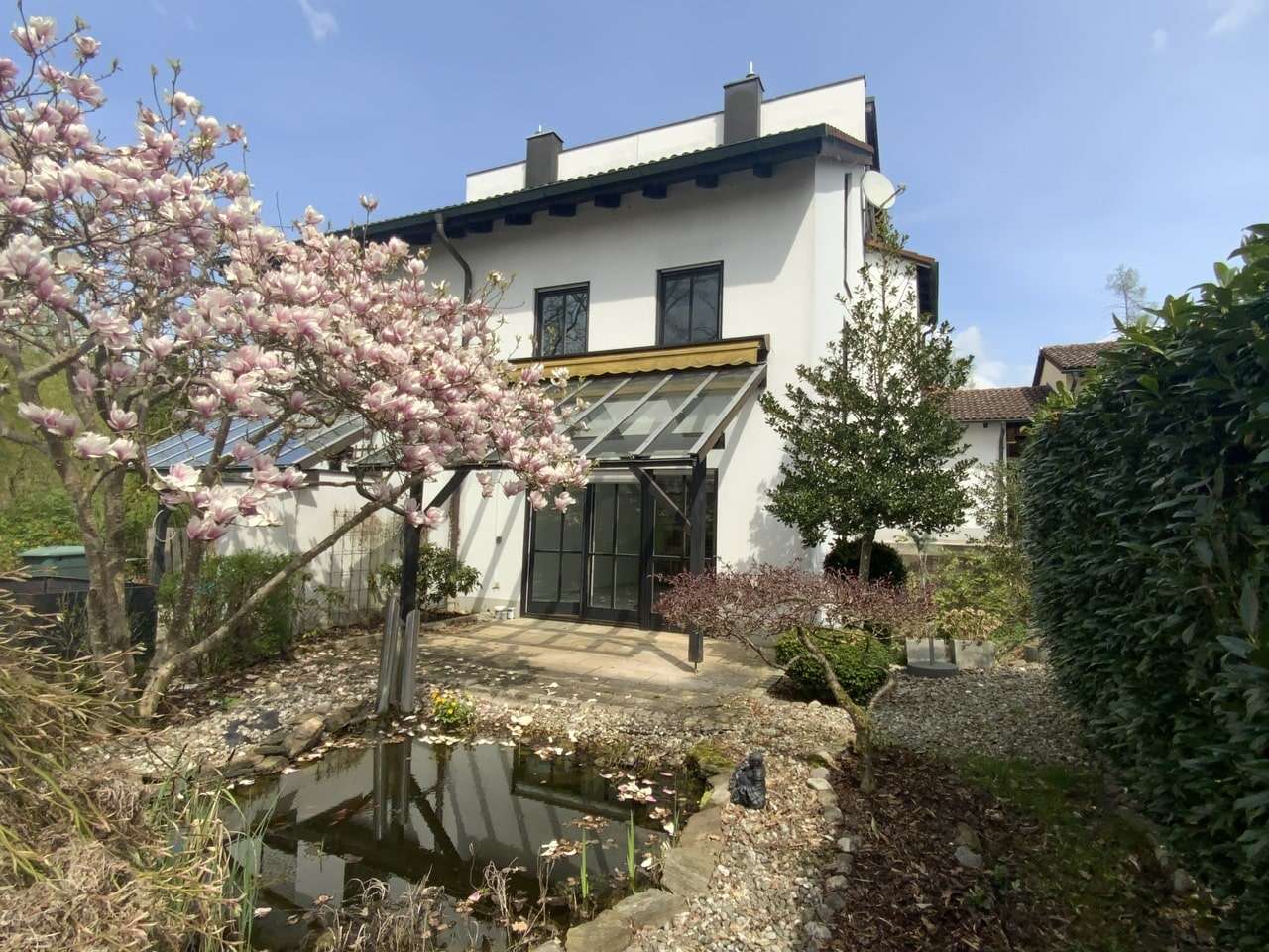 Hausansicht - Doppelhaushälfte in 83512 Wasserburg mit 140m² kaufen