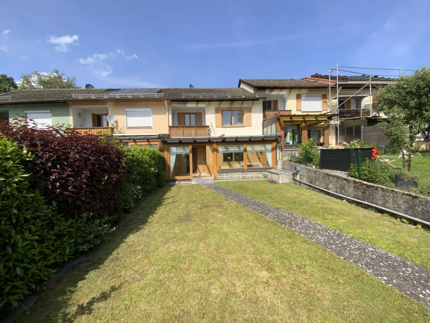 Ansicht Süd-Westen Ansicht Süd-Westen - Reihenmittelhaus in 83512 Reitmehring mit 100m² kaufen