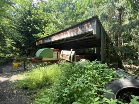 offener Maschinenschuppen offener Maschinenschuppen - Grundstück in 83539 Pfaffing mit 16500m² kaufen