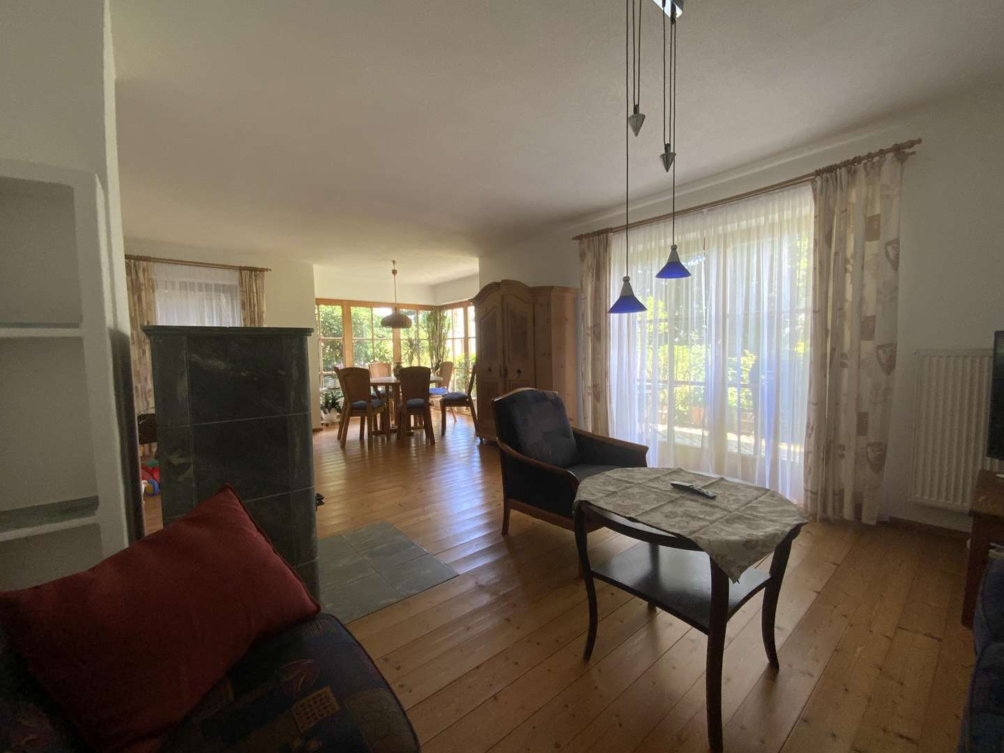 Wohnzimmer Wohnzimmer - Doppelhaushälfte in 83083 Riedering mit 160m² kaufen