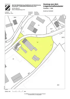 Großes sanierungsbedürftiges Anwesen mit 7019 m² Grundstücksfläche