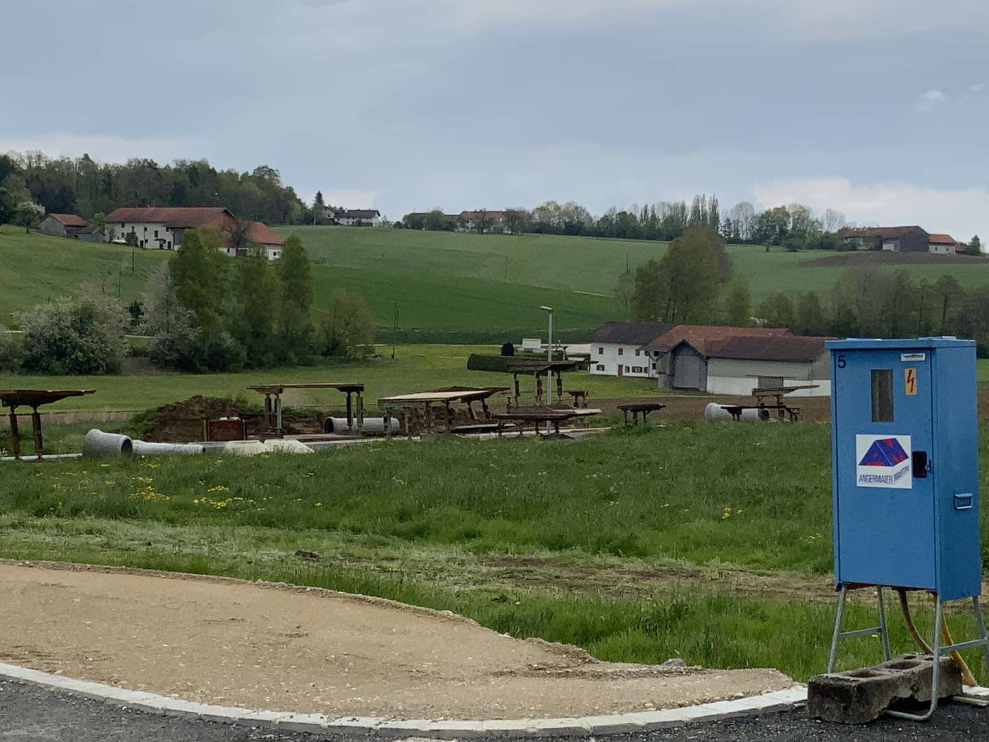 Blick auf das Grundstück - Grundstück in 84424 Isen mit 3400m² kaufen