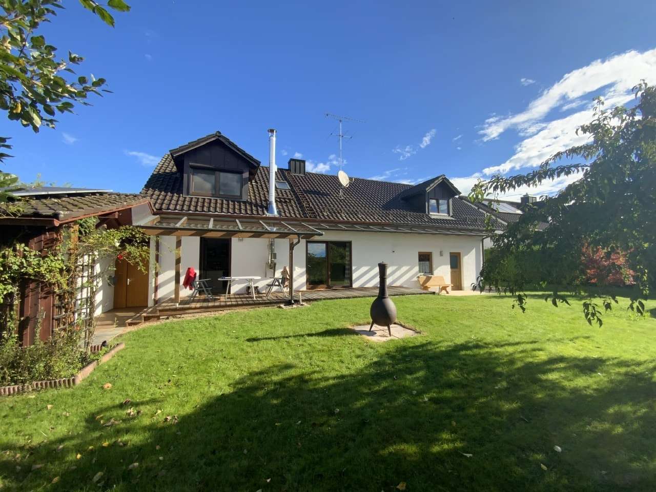 Gartenansicht - Einfamilienhaus in 83512 Reitmehring mit 160m² kaufen