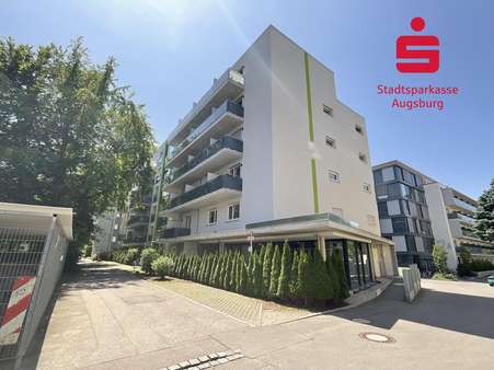 Hausansicht - Appartement in 86159 Augsburg mit 26m² kaufen