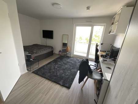 Wohn-/Schlafzimmer - Appartement in 86159 Augsburg mit 26m² kaufen