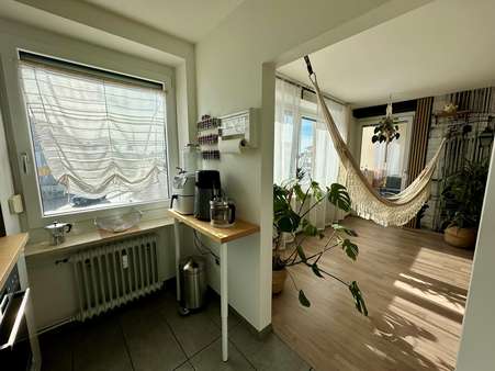 offener Wohn-/Kochbereich offener Wohn-/Kochbereich - Etagenwohnung in 86391 Stadtbergen mit 64m² kaufen