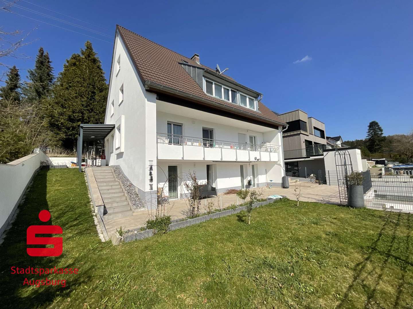 Aussenansicht Aussenansicht - Zweifamilienhaus in 86420 Diedorf mit 193m² kaufen