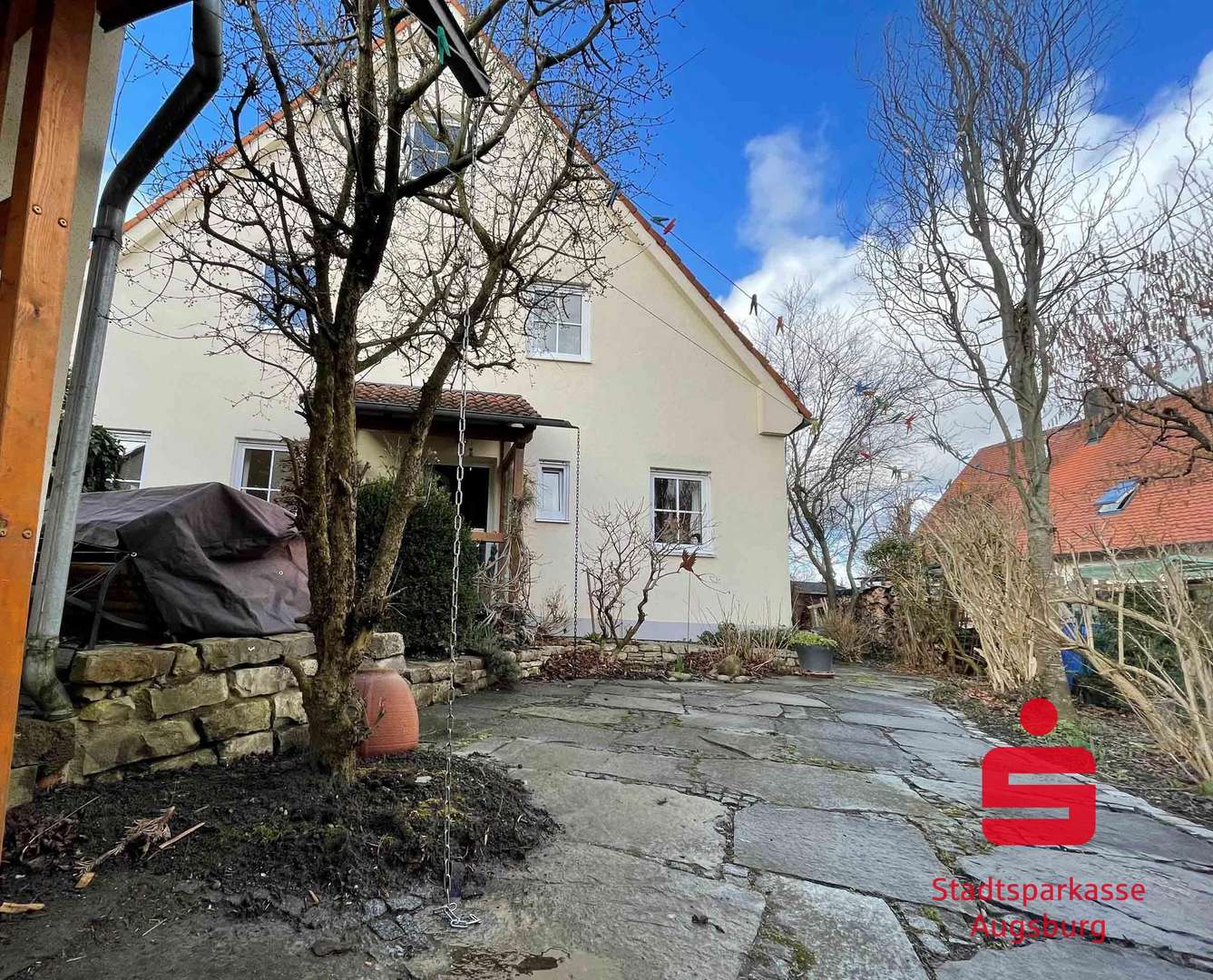 Außenansicht - Doppelhaushälfte in 86504 Merching mit 135m² kaufen
