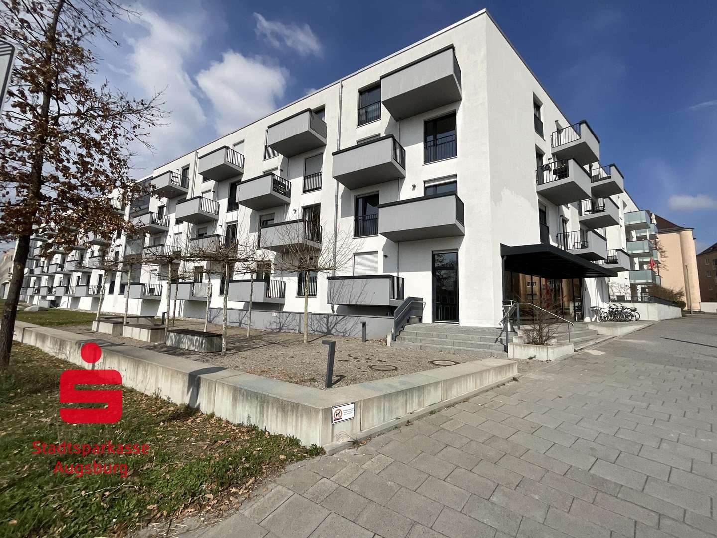 Außenansicht Außenansicht - Appartement in 86159 Augsburg mit 25m² kaufen