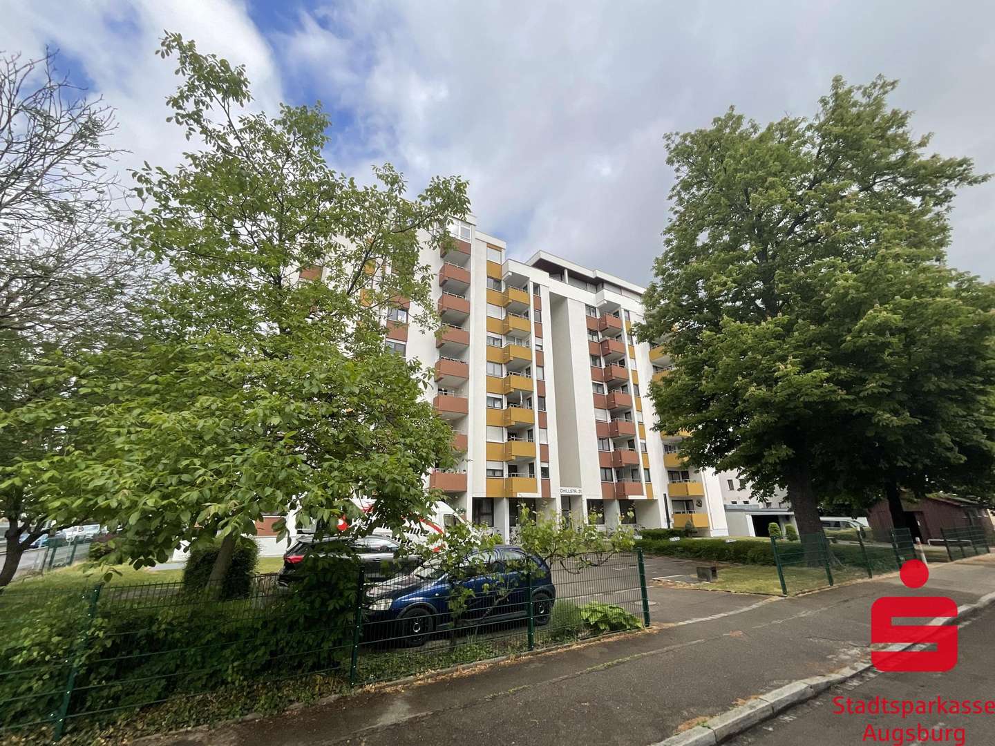 Außenansicht - Etagenwohnung in 86167 Augsburg mit 46m² kaufen