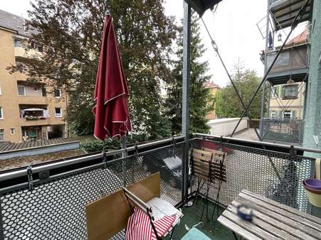 Ausblick Balkon Ausblick Balkon - Erdgeschosswohnung in 86150 Augsburg mit 88m² kaufen