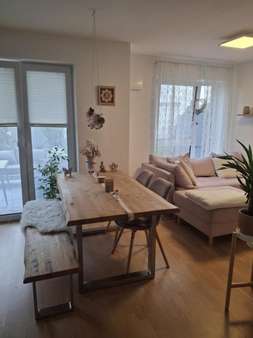 Wohnzimmer Wohnzimmer - Erdgeschosswohnung in 86830 Schwabmünchen mit 69m² kaufen