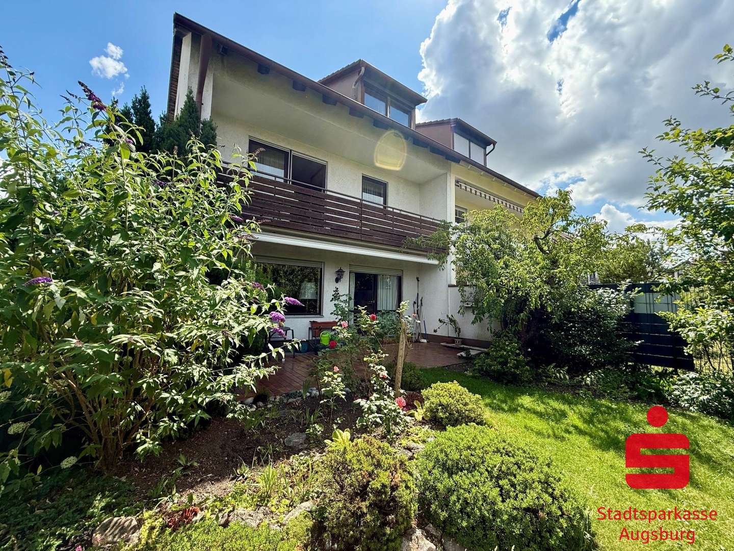Aussenansicht - Doppelhaushälfte in 86438 Kissing mit 148m² kaufen