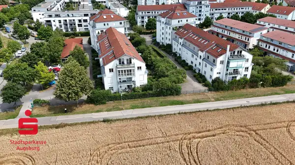 Maisonettewohnung mit Feldblick