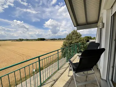 Maisonettewohnung mit Feldblick