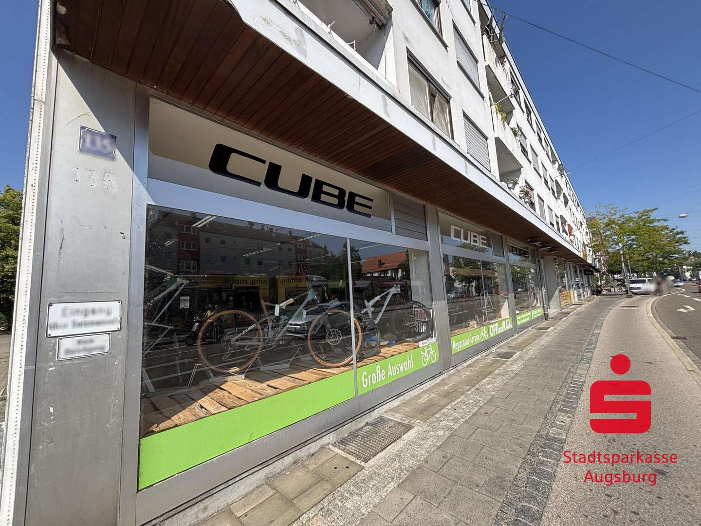 Außenansicht - Ladenlokal in 86163 Augsburg mit 330m² kaufen